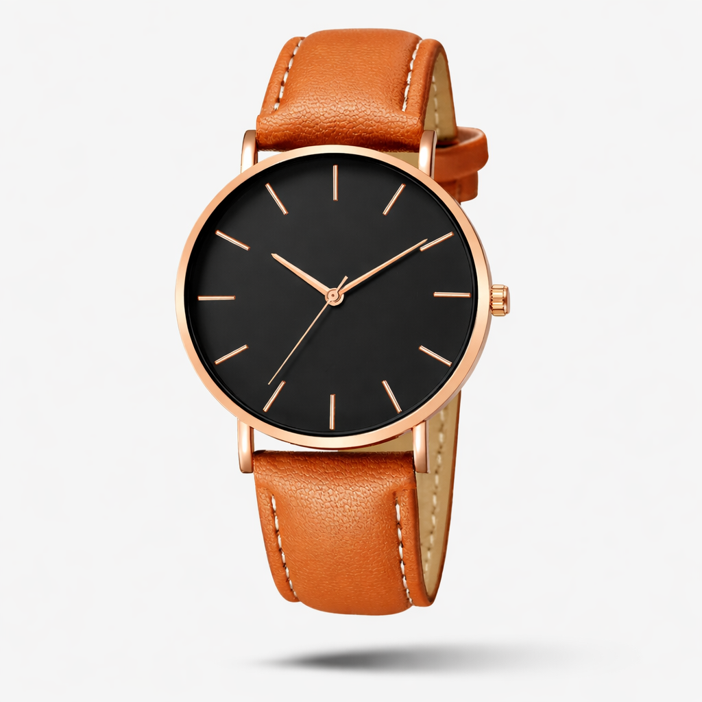 Relógio Valenth Santz Vero Elegance Pulseira em Couro