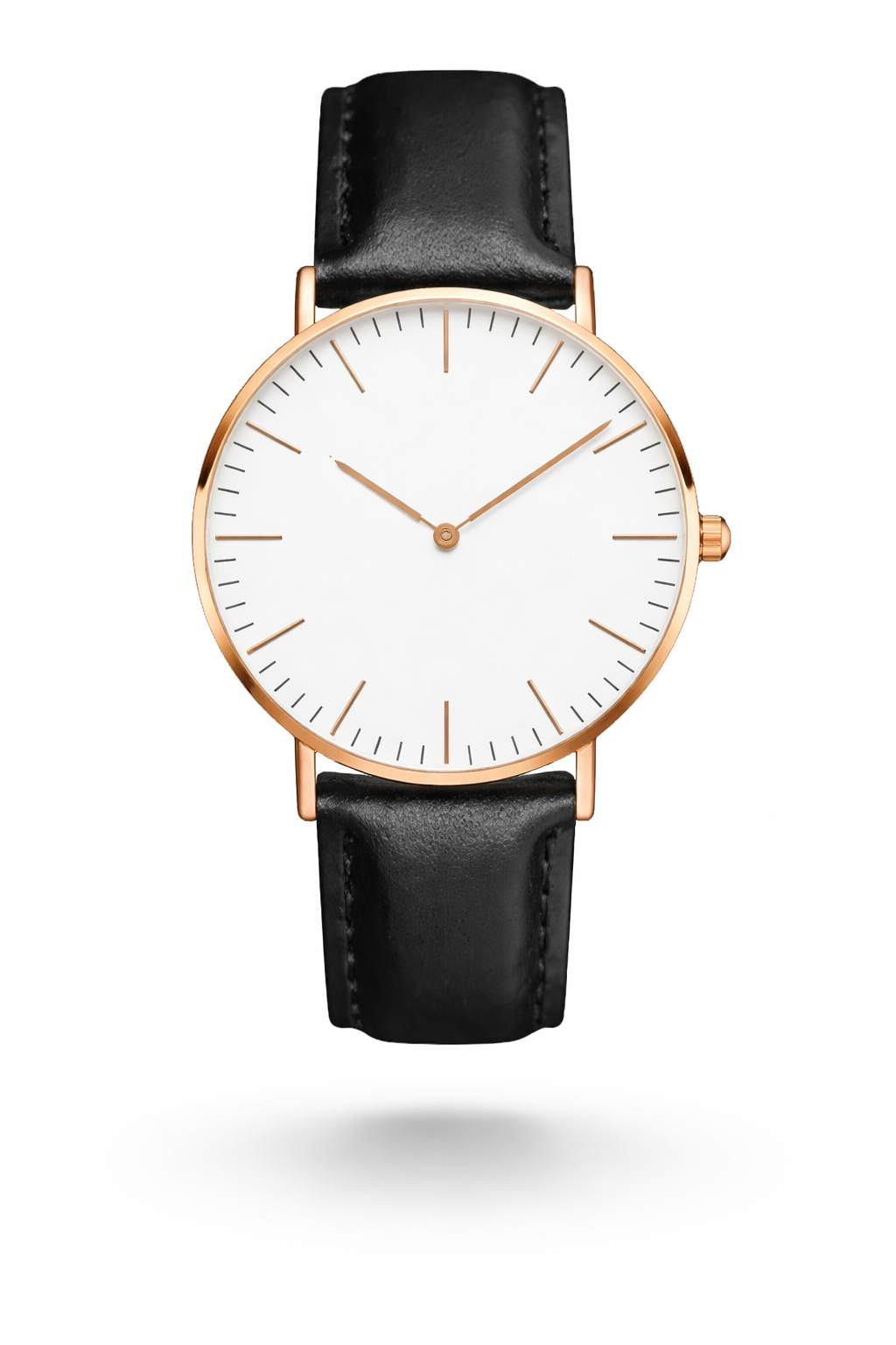 Relógio Valenth Santz Noir Elegance Pulseira em Couro