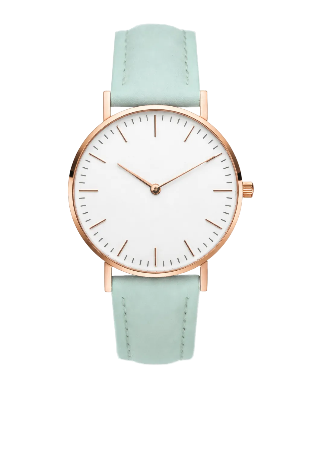 Relógio Valenth Santz Noir Elegance Pulseira em Couro