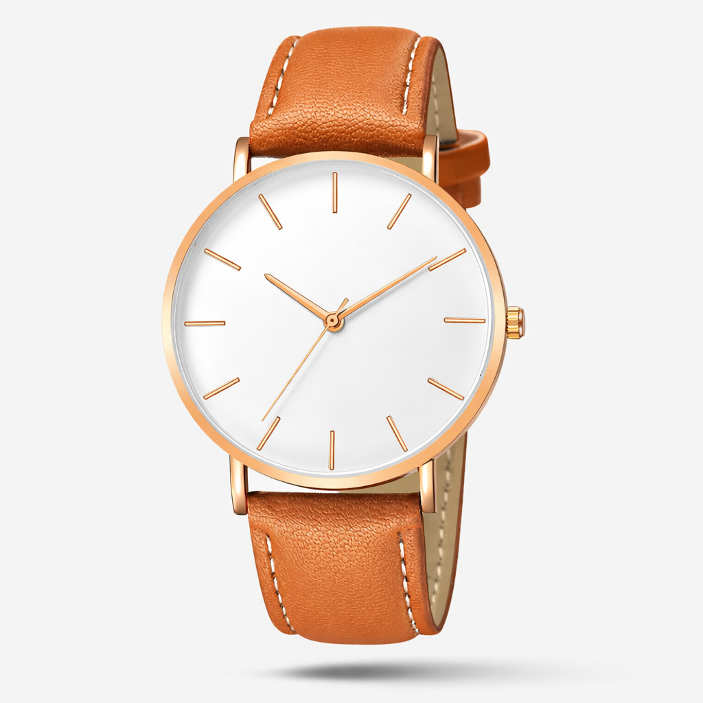 Relógio Valenth Santz Vero Elegance Pulseira em Couro